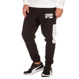 PUMA REBEL BLOCK MEN'S SWEATPANTS 580548-01 Black Image 
