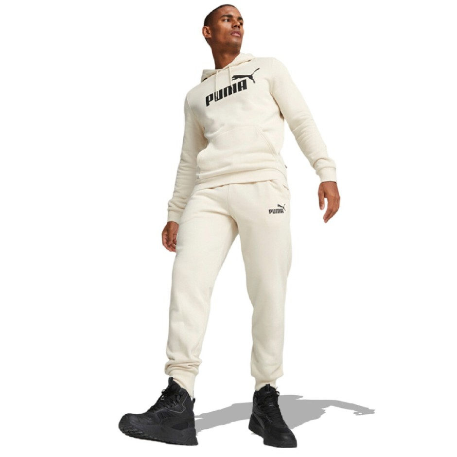 PUMA ESS LOGO PANTS FL CL (S) 586715-87 White