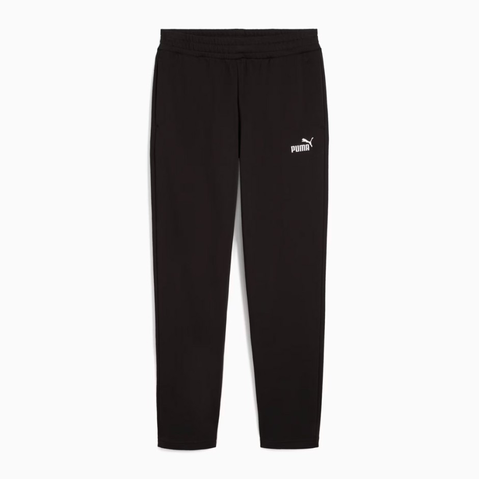 Ανδρικό Παντελόνι Φόρμα Μαύρο - PUMA Essentials No. 1 Logo