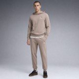Ανδρικό Παντελόνι Φόρμα Μπεζ - PUMA Essentials 2 Color No. 1 Logo Εικόνα 1