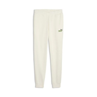 Ανδρικό Παντελόνι Φόρμα Εκρού - PUMA Essentials 2 Color No. 1 Logo