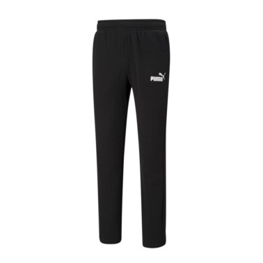 Ανδρικό Παντελόνι Φόρμα Μαύρο - Puma Essentials Logo 