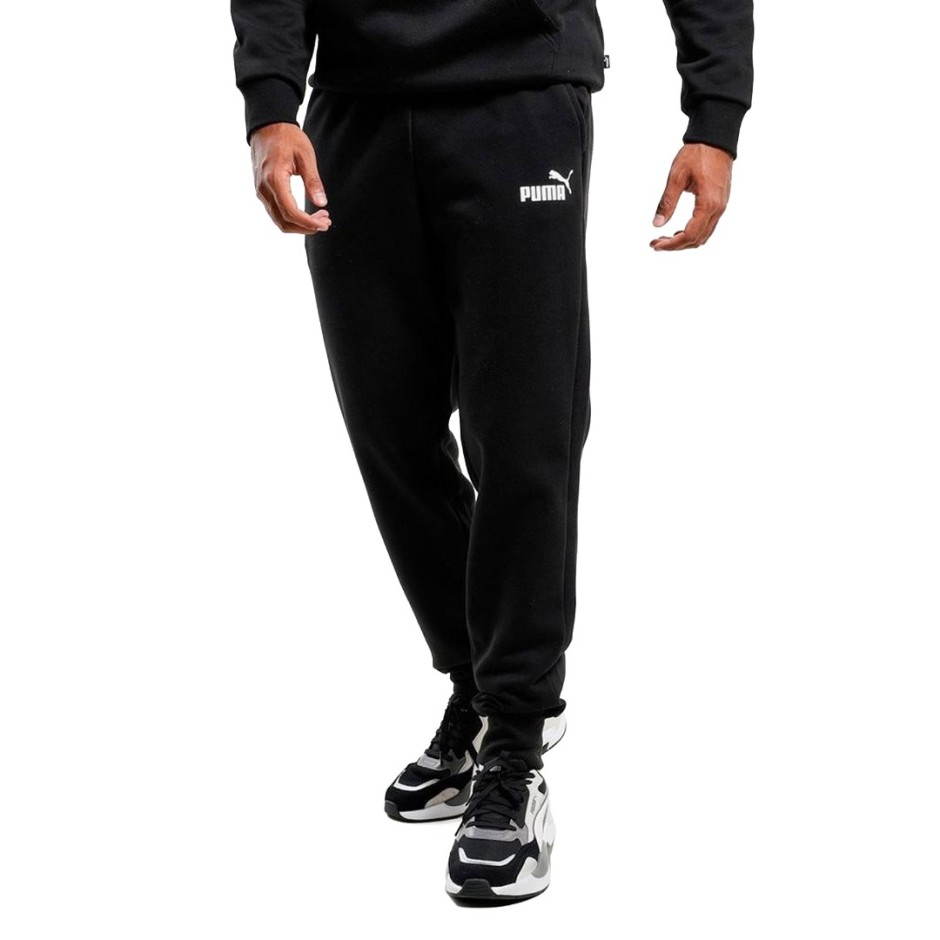 PUMA ESS LOGO PANTS FL CL 586714-01 Black