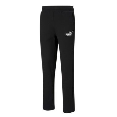 Ανδρικό Παντελόνι Φόρμα Μαύρο - Puma Essentials Logo Pants