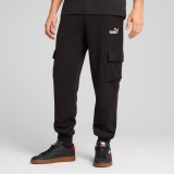 PUMA ESS NO. 1 LOGO CARGO PANTS TR CL 682661-01 Black Image 