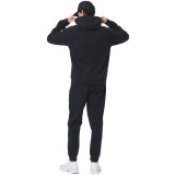 Ανδρικό Παντελόνι Φόρμα Μαύρο - Body Action Tech Fleece Εικόνα 0
