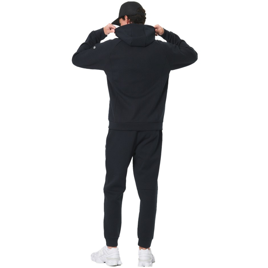 Ανδρικό Παντελόνι Φόρμα Μαύρο - Body Action Tech Fleece