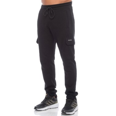BE:NATION SIDE POCKETS ELASTIC HEM PANT 02302306-01 Black