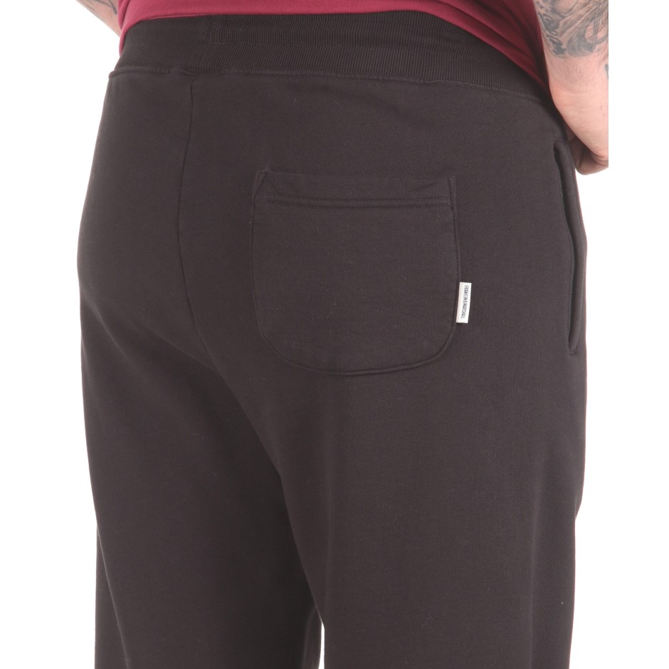 FRANKLIN MARSHALL PANTS BRUSHED COTTON FLEECE JM1004.000.2002P01-098 Black