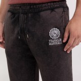 FRANKLIN MARSHALL HYBRYD MARBLE DYE BRUSHED FLEECE JM1047.000.2006G42-226 Coal Image 2