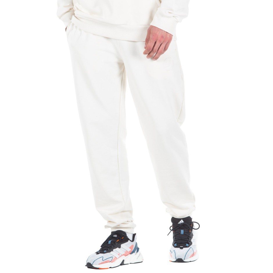 DISTRICT75 UNISEX ECO-FRIENDLY SWEATPANTS 221MPA-122-092 Ecru