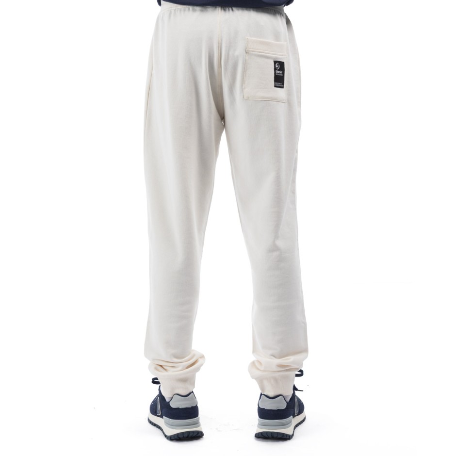 Ανδρικό Παντελόνι Φόρμα Εκρού - District75