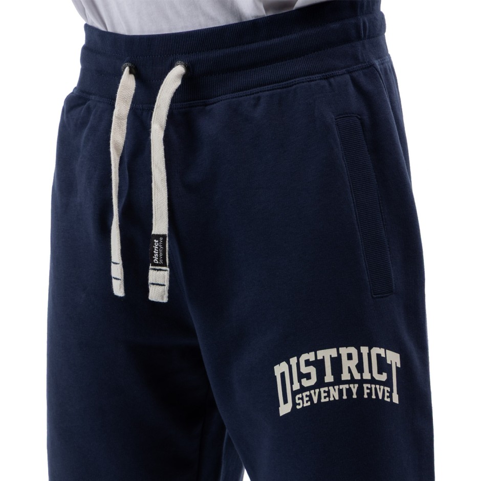Ανδρικό Παντελόνι Φόρμα Μπλε - District75