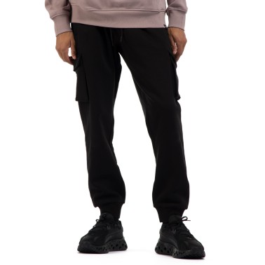 Ανδρικό Παντελόνι Φόρμα Cargo Μαύρο - District75