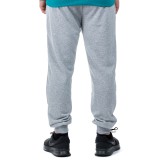GSA SPORT REGULAR FITCOTTON JOGGERS (BRUSHED) 28-1409-GREY MELANGE Grey Image 0