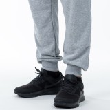 GSA SPORT REGULAR FITCOTTON JOGGERS (BRUSHED) 28-1409-GREY MELANGE Grey Image 2
