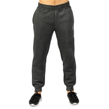GSA MEN JOGGER SWEATPANTS 1711010005-CHARCOAL MEL Coal