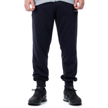 GSA SPORT REGULAR FITCOTTON JOGGERS (BRUSHED) 28-1409-BLUE MARINE Blue