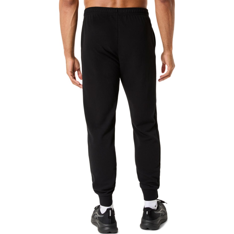 ASICS SPIRAL LOGO FRENCH TERRY PANT 2031F447-001 Μαύρο