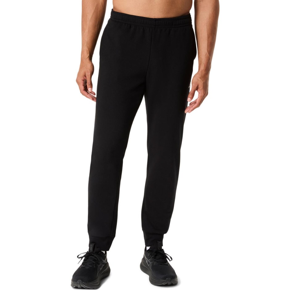 ASICS SPIRAL LOGO FRENCH TERRY PANT 2031F447-001 Μαύρο