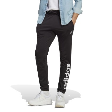 adidas Sportswear Essentials Μαύρο - Ανδρικό Παντελόνι Φόρμα 