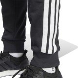 Ανδρικό Παντελόνι Φόρμα Μαύρο - adidas Sportswear Essential 3-Stripes French Terry Εικόνα 2