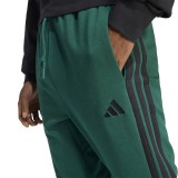 Ανδρικό Παντελόνι Φόρμα Κυπαρισσί - adidas Sportswear Essential 3-Stripes French Terry Εικόνα 2