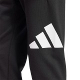 Ανδρικό Παντελόνι Φόρμα Μαύρο - adidas Sportswear Essentials Big Logo Cuffed Fleece Εικόνα 2