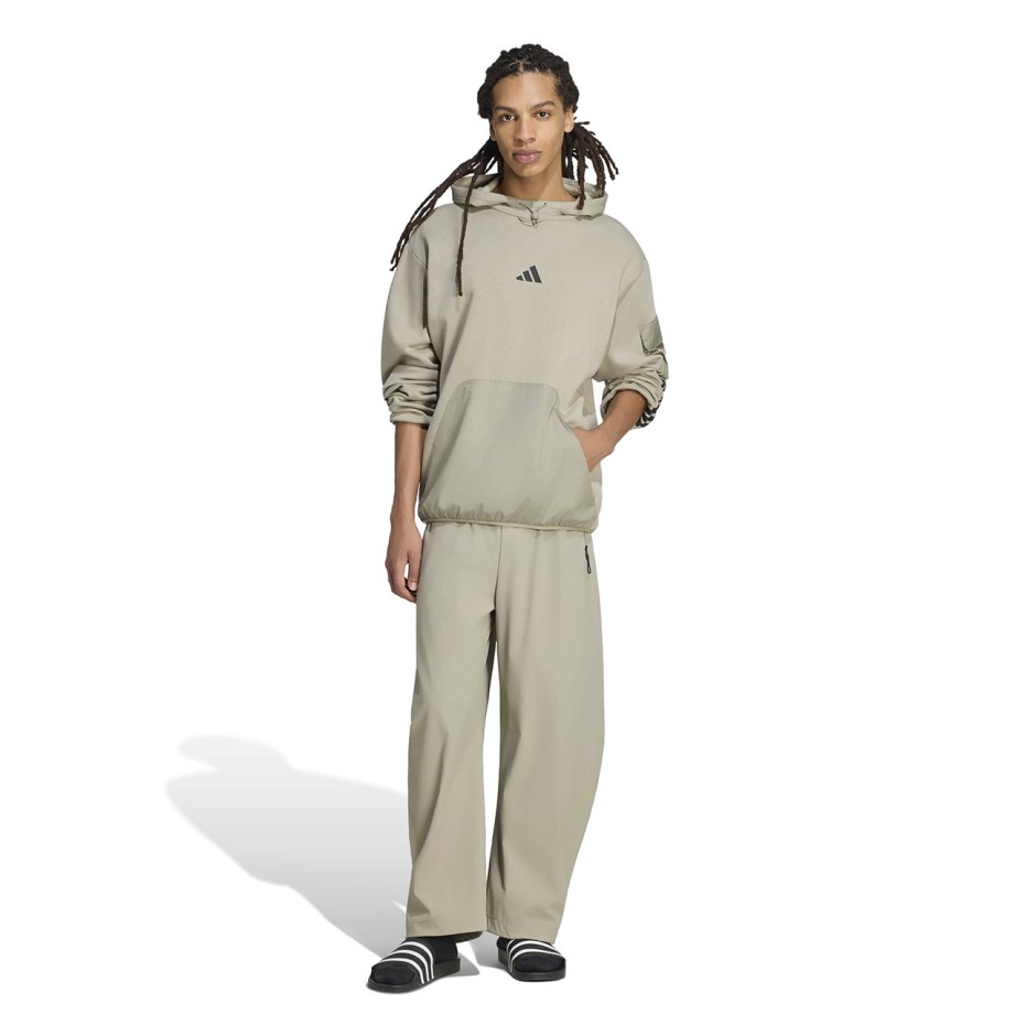 Ανδρικό Παντελόνι Φόρμα Μπεζ - adidas Sportswear Z.N.E. Woven