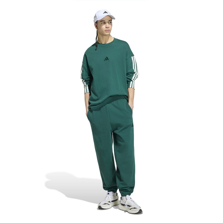 Ανδρικό Παντελόνι Φόρμα Πράσινο - adidas Sportswear KIT Small Logo Regular Cuffed