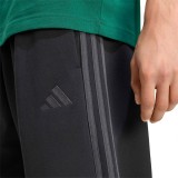 Men's Pants Black - adidas Sportswear Essentials 3-Stripes Fleece Image 2