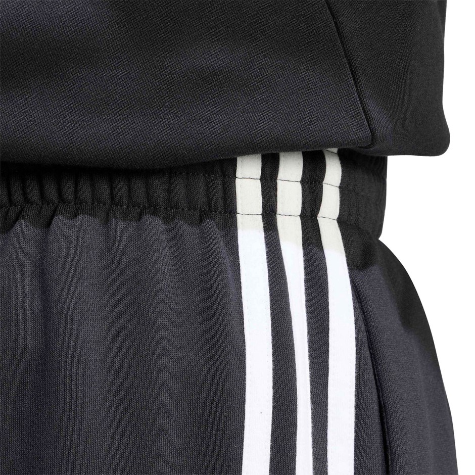Men's Pants Black - adidas Sportswear Essentials 3-Stripes Fleece