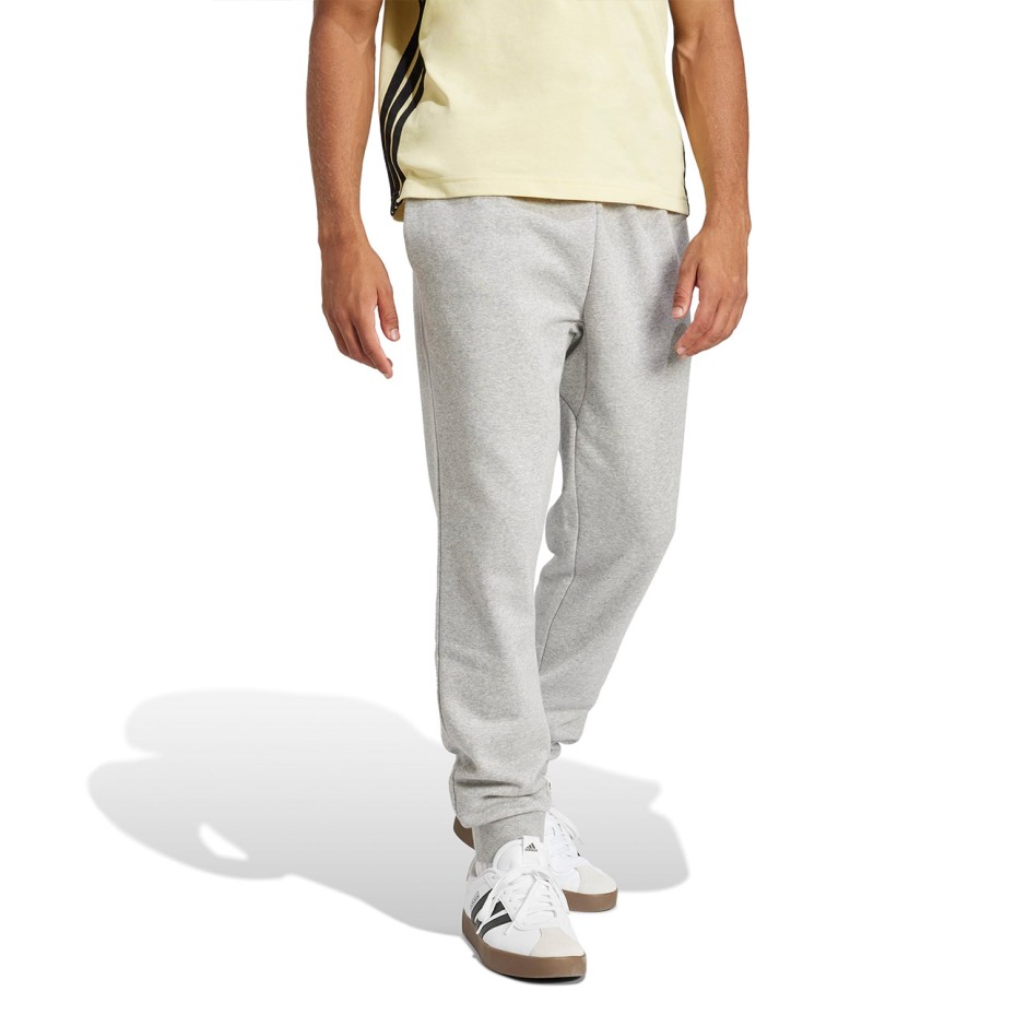 Ανδρικό Παντελόνι Φόρμα Λευκό - adidas Sportswear Essentials Feelcozy Fleece
