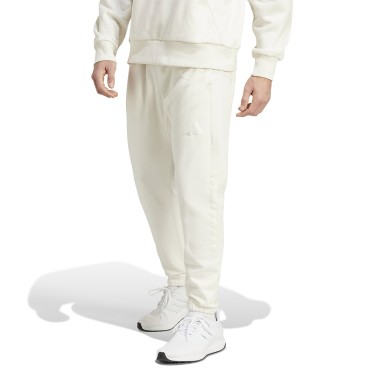 Ανδρικό Παντελόνι Φόρμα Εκρού - adidas Sportswear ALL SZN Fleece Graphic