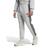 Ανδρικό Παντελόνι Φόρμα Γκρι - adidas Sportswear Essential 3-Stripes French Terry Εικόνα 