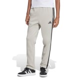 Ανδρικό Παντελόνι Φόρμα Γκρι - adidas Sportswear Essentials Fleece 3-Stripes Εικόνα 