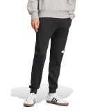 Ανδρικό Παντελόνι Φόρμα Μαύρο - adidas Sportswear Essentials Big Logo Cuffed Fleece Εικόνα 