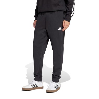 Ανδρικό Παντελόνι Φόρμα Μαύρο - adidas Sportswear Essentials Feel Cozy French Terry
