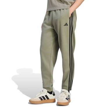 Men's Pants Beige - adidas Sportswear Essentials 3-Stripes Fleece