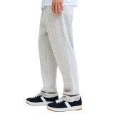 JACK & JONES JPSTKANE BRADLEY UNCUFFED SWT PANTS NOOS 12279134-LIGHT GREY MELANGE Grey Image 1