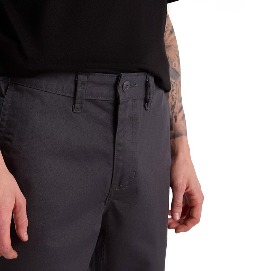 Ανδρικό Παντελόνι Ανθρακί - Vans Authentic Chino Slim