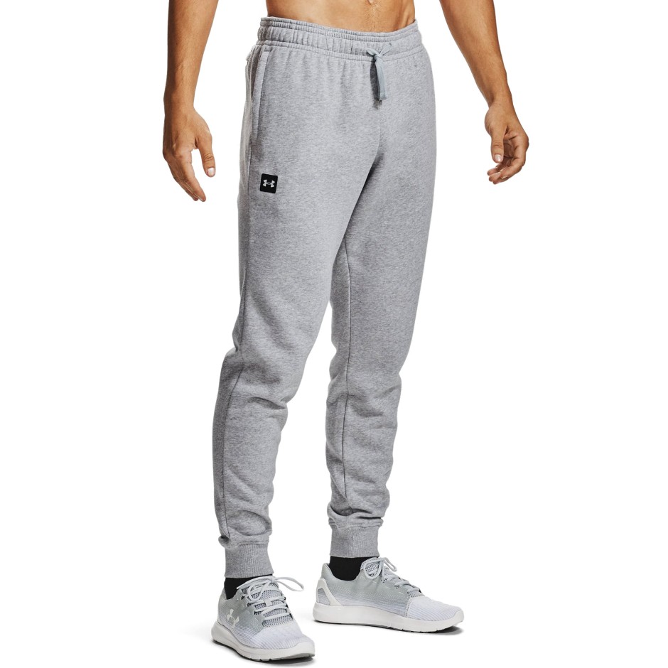 UNDER ARMOUR RIVAL FLEECE JOGGERS 1357128-011 Γκρί