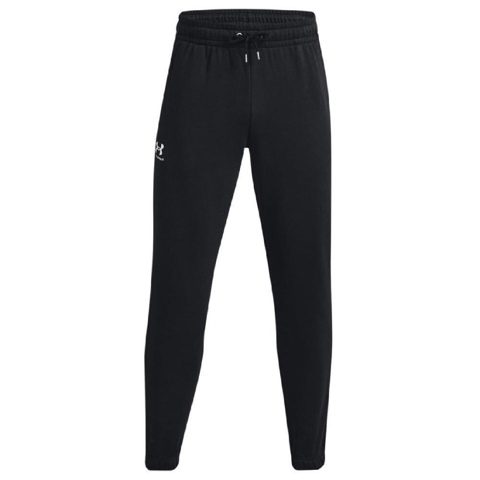 Under Armour Essential Fleece Μαύρο - Ανδρικό Παντελόνι Φόρμα