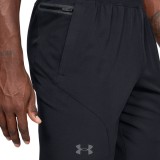 Under Armour Unstoppable Μαύρο - Ανδρικό Παντελόνι Φόρμα Με Λάστιχο Εικόνα 2