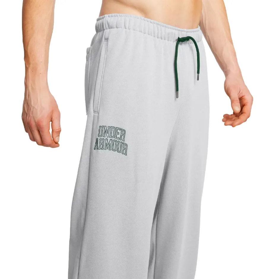 UNDER ARMOUR ICON HWT TERRY OS PANT 1386551-011 Grey UNDER ARMOUR ICON HWT TERRY OS PANT 1386551-011 Grey