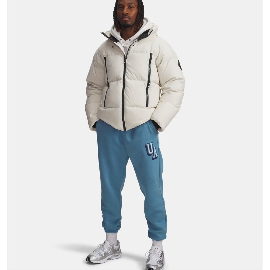Ανδρικό Παντελόνι Φόρμα Μπλε - Under Armour Icon Fleece Graphic