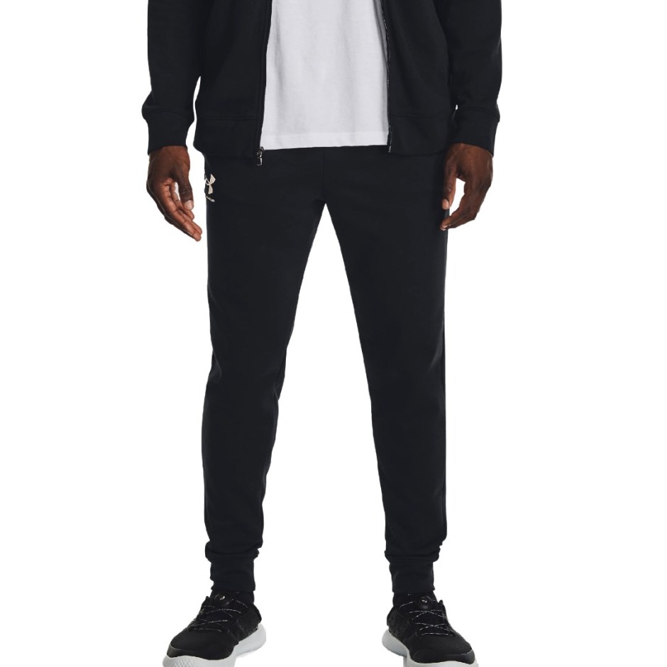 Ανδρικό Παντελόνι Φόρμα Μαύρο - Under Armour Rival Terry