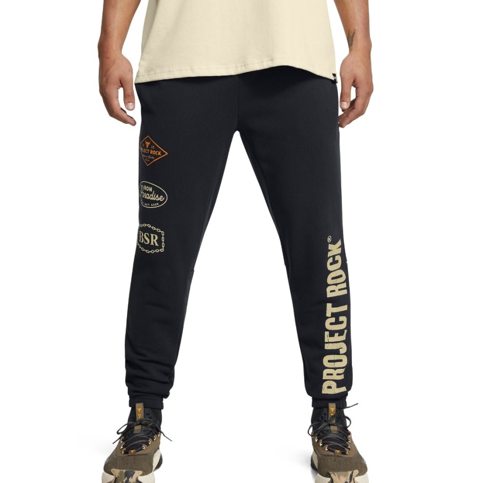 UNDER ARMOUR PROJECT ROCK HWT PANT TOOLS 1386899-001 Black