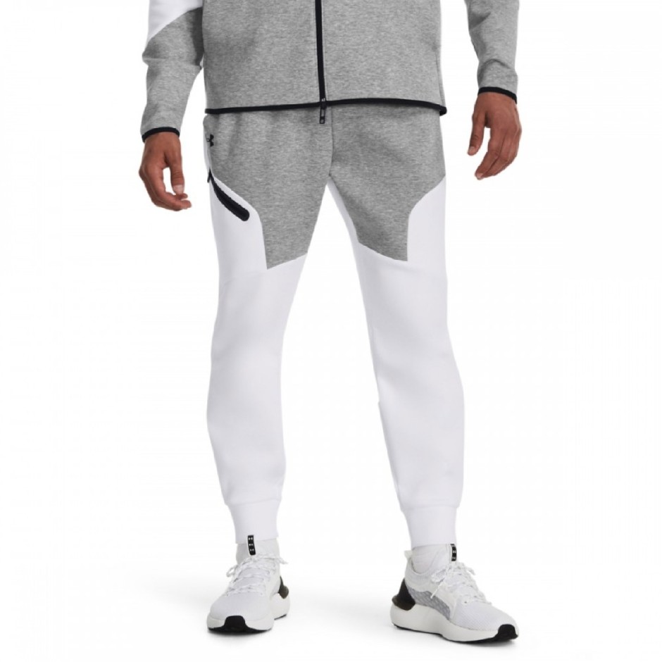 UNDER ARMOUR UNSTOPPABLE FLC JOGGERS 1379808-012 Grey