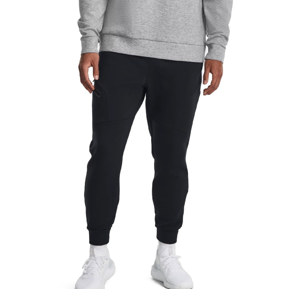 Under Armour Unstoppable Μαύρο - Ανδρικό Παντελόνι Φόρμα